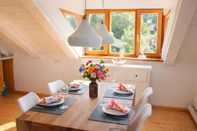 Grundriss der Unterkunft ChiemseeRefugium - Ferienwohnung Park