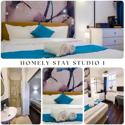 HOMELY STAY Studio 1 - Small and cozy Self-Check-In Room in Munich
