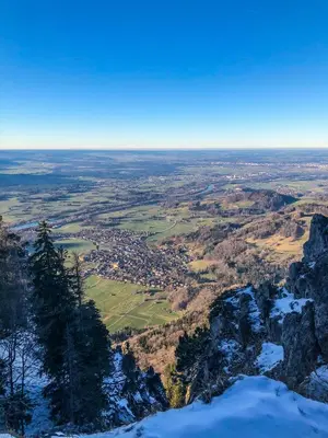 Naturlandschaft in der Nähe der Ferienwohnung