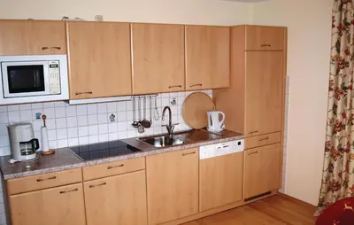 Küche/Küchenzeile in der Unterkunft Awesome Apartment In Oberaudorf