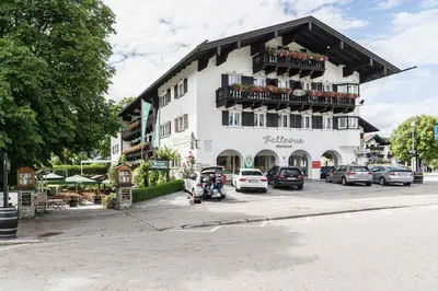 Das Gebäude in dem sich das Hotel befindet