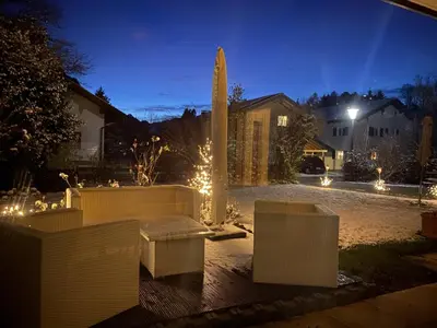 Grundriss der Unterkunft Charmantes Garten-Apartment: Erholung im Chiemgau