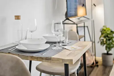 Grundriss der Unterkunft LUXOMES - Modern Design Apartments - Ingolstadt Central