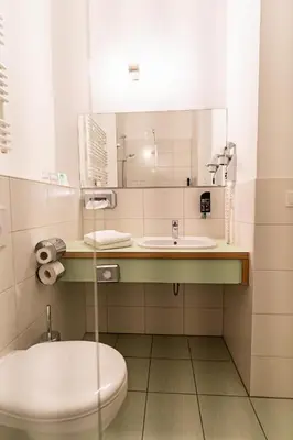 Ein Badezimmer in der Unterkunft Apartimo Altdorf