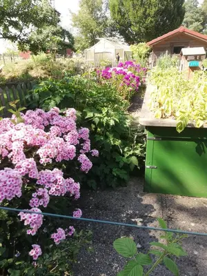 Ein Garten an der Unterkunft Einzigartige Naturoase im Süden von Ingolstadt