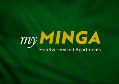 Ein Zertifikat, Auszeichnung, Logo oder anderes Dokument, das in der Unterkunft myMINGA4 - Hotel & serviced Apartments ausgestellt ist