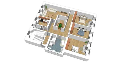 Grundriss der Unterkunft Flatista Homes - Old Town
