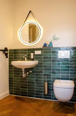 Ein Badezimmer in der Unterkunft HOMELY STAY Studio 4 - Chic Self-Check-In Room for Short Stays
