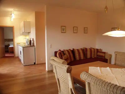 Küche/Küchenzeile in der Unterkunft Seehof Apartments