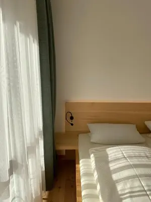 Ein Bett oder Betten in einem Zimmer der Unterkunft Seehof Apartments