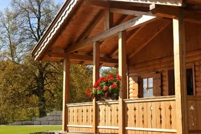 Ein Garten an der Unterkunft Lamplhof