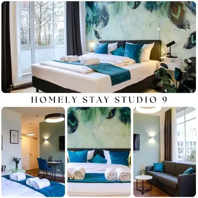 HOMELY STAY Studio 9 - Stylish & Convenient Self-Check-In Studio in Munich