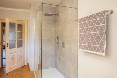 Ein Badezimmer in der Unterkunft Ferienwohnungen Zipflwirt