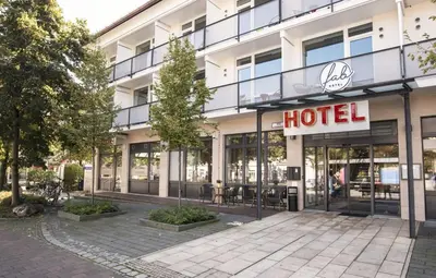 Das Gebäude in dem sich das Hotel befindet