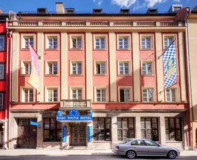 Das Gebäude in dem sich das Hotel befindet