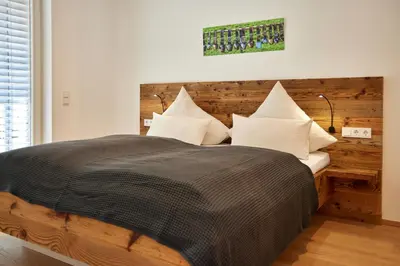 Ein Bett oder Betten in einem Zimmer der Unterkunft Gams