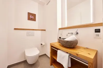 Ein Badezimmer in der Unterkunft Gams