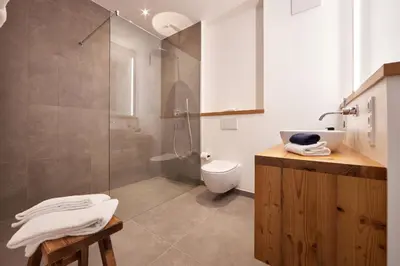 Ein Badezimmer in der Unterkunft Gams