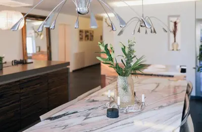 Grundriss der Unterkunft Design Ferienwohnung im Alpenvorland