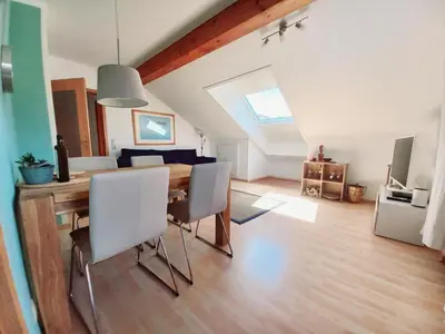Küche/Küchenzeile in der Unterkunft Ferienwohnung Lampl 7