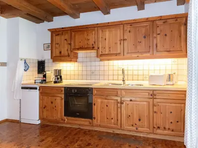 Küche/Küchenzeile in der Unterkunft Ferienhaus Lois & Lisl