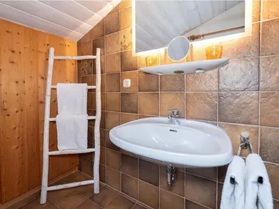 Ein Badezimmer in der Unterkunft Ferienhaus Lois & Lisl