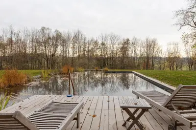 Naturlandschaft in der Nähe des Ferienhauses