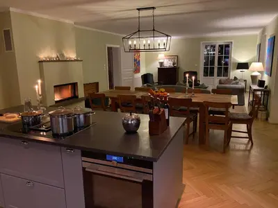 Küche/Küchenzeile in der Unterkunft Villa Riedhof