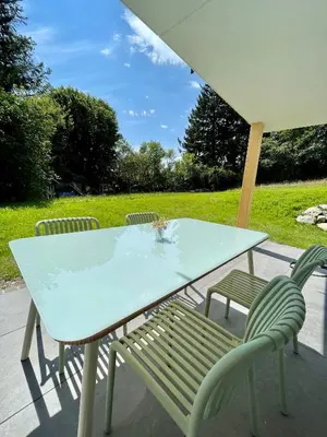 Grundriss der Unterkunft Sweet Home Apartment Ammersee - eco-friendly, Boxspring, Garden, WiFi