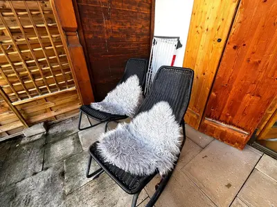 Ein Sitzbereich in der Unterkunft Seeuferresidenz am Adrian Stoop NEU eingerichtet