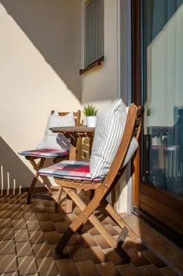 Ein Sitzbereich in der Unterkunft Hotel Bastei