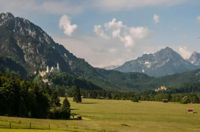 Naturlandschaft in der Nähe der Ferienwohnung