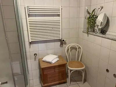 Ein Badezimmer in der Unterkunft Allgäu-Moni Trauchgau