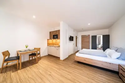 Ein Bett oder Betten in einem Zimmer der Unterkunft Kaneder Hof - Self Check-in