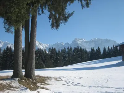 Naturlandschaft in der Nähe der Ferienwohnung