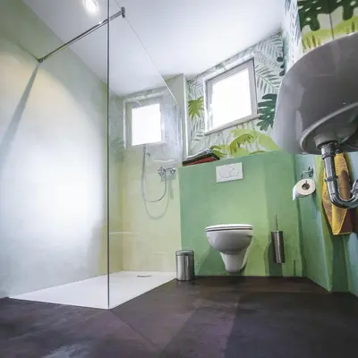 Ein Badezimmer in der Unterkunft Apartment E3