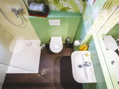 Ein Badezimmer in der Unterkunft Apartment E3