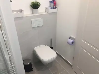 Ein Badezimmer in der Unterkunft Ferienwohnung Spitzingsee Jagdhof