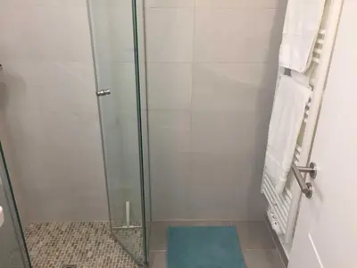 Ein Badezimmer in der Unterkunft Ferienwohnung Spitzingsee Jagdhof