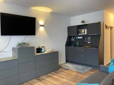 Küche/Küchenzeile in der Unterkunft Ferienwohnung Spitzingsee Jagdhof