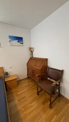 Ein Sitzbereich in der Unterkunft Ferienwohnung WH