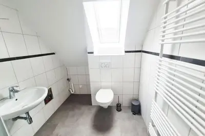 Ein Badezimmer in der Unterkunft Work & Stay apartment Vohburg near Ingolstadt
