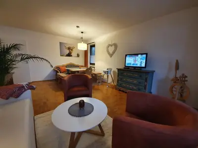 TV/Unterhaltungsangebot in der Unterkunft Ferienwohnung Brünnstein - Alpenmagie Suites