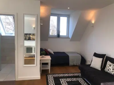 Ein Bett oder Betten in einem Zimmer der Unterkunft Berg-Hof