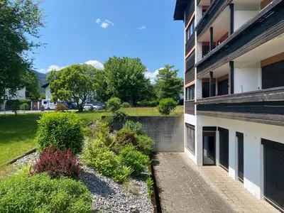 Ein Garten an der Unterkunft Ferienwohnung Kranzhornblick - Alpenmagie Suites