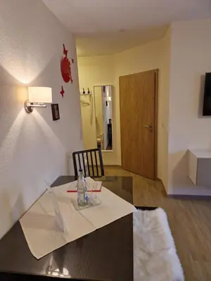 TV/Unterhaltungsangebot in der Unterkunft Haus am Mühlenweg - Appartement 4 Haus I - sonniges und modernes Ferienappartement