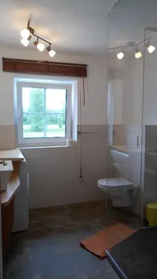 Ein Badezimmer in der Unterkunft Ferienhaus Damberg