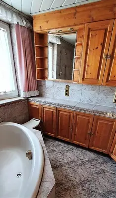 Ein Badezimmer in der Unterkunft Ferienwohnung Ott Schongau