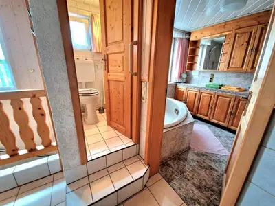 Ein Badezimmer in der Unterkunft Ferienwohnung Ott Schongau