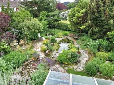 Ein Garten an der Unterkunft Ferienwohnung Ott Schongau